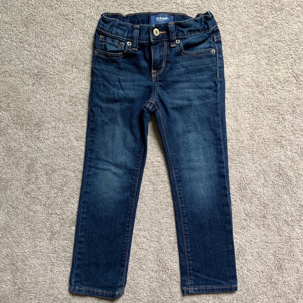 Old Navy boys stretch slim jeans size 5 regular